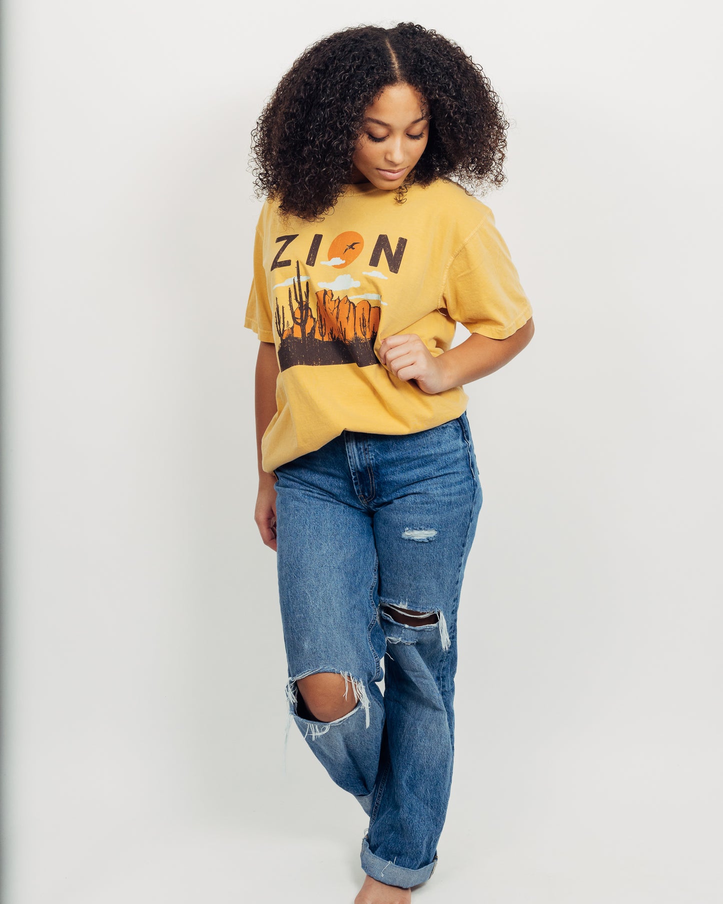 Zion Tee || Yellow