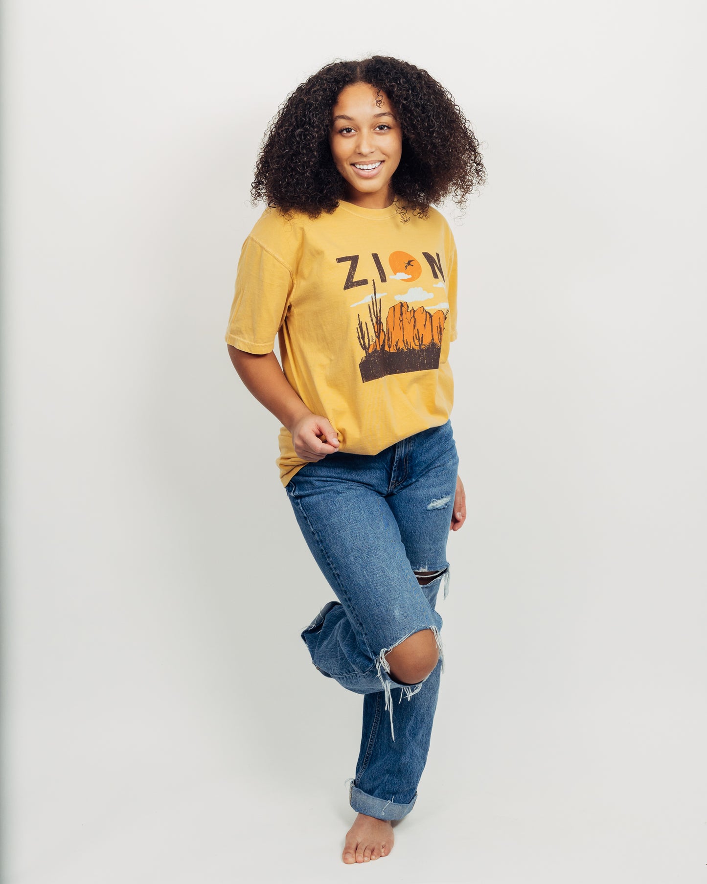 Zion Tee || Yellow