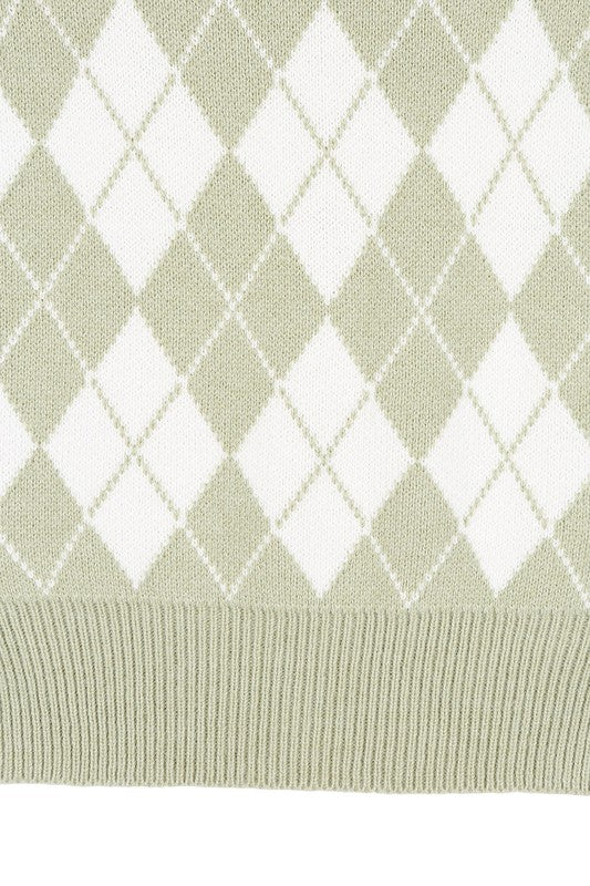 Argyle Sweater Vest