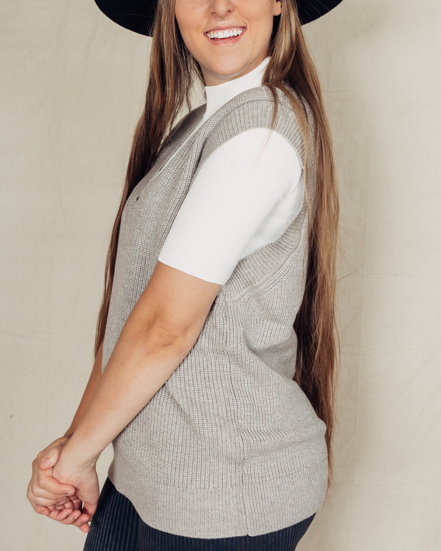 Grey Sweater Vest