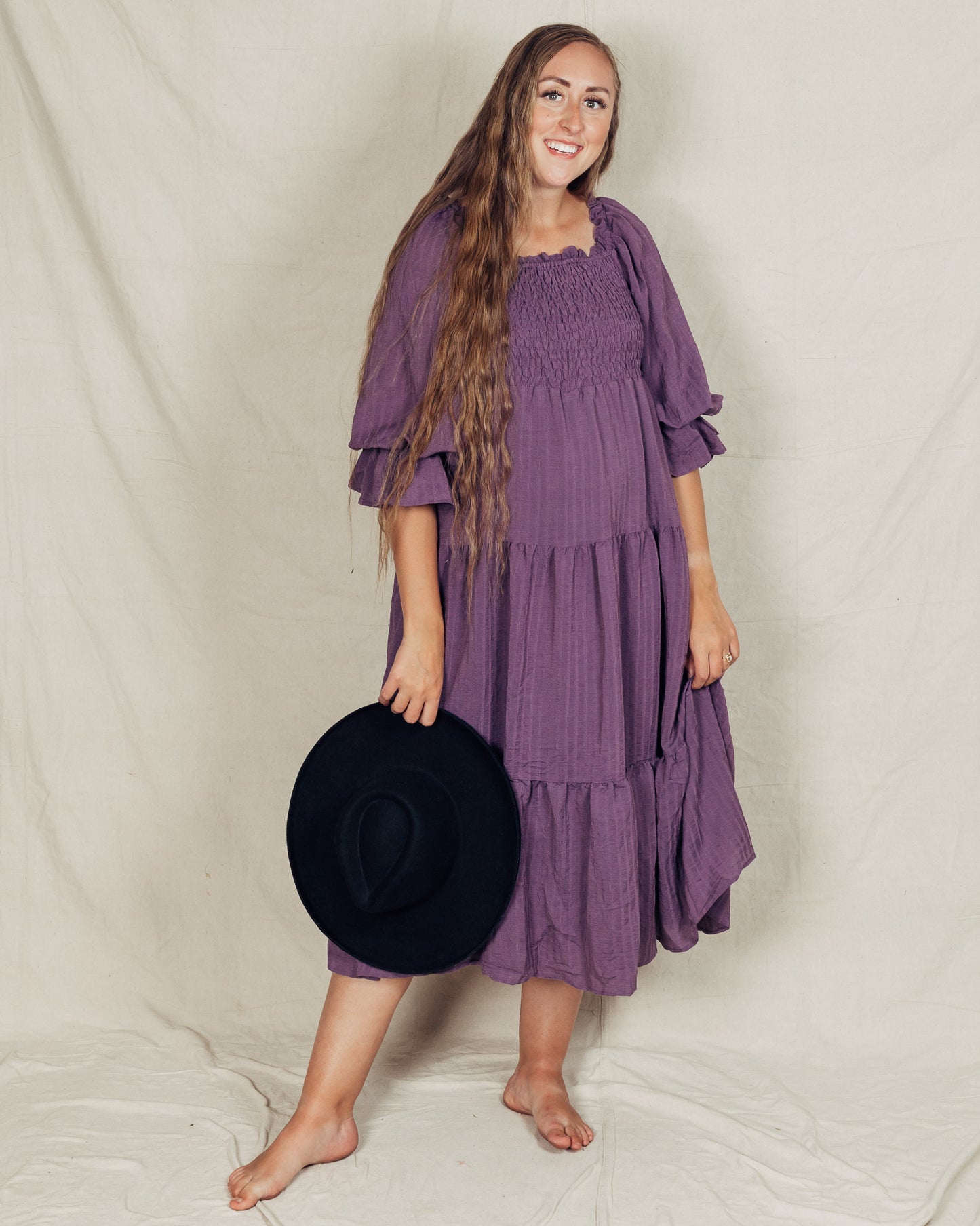 Marinda Dress || Purple