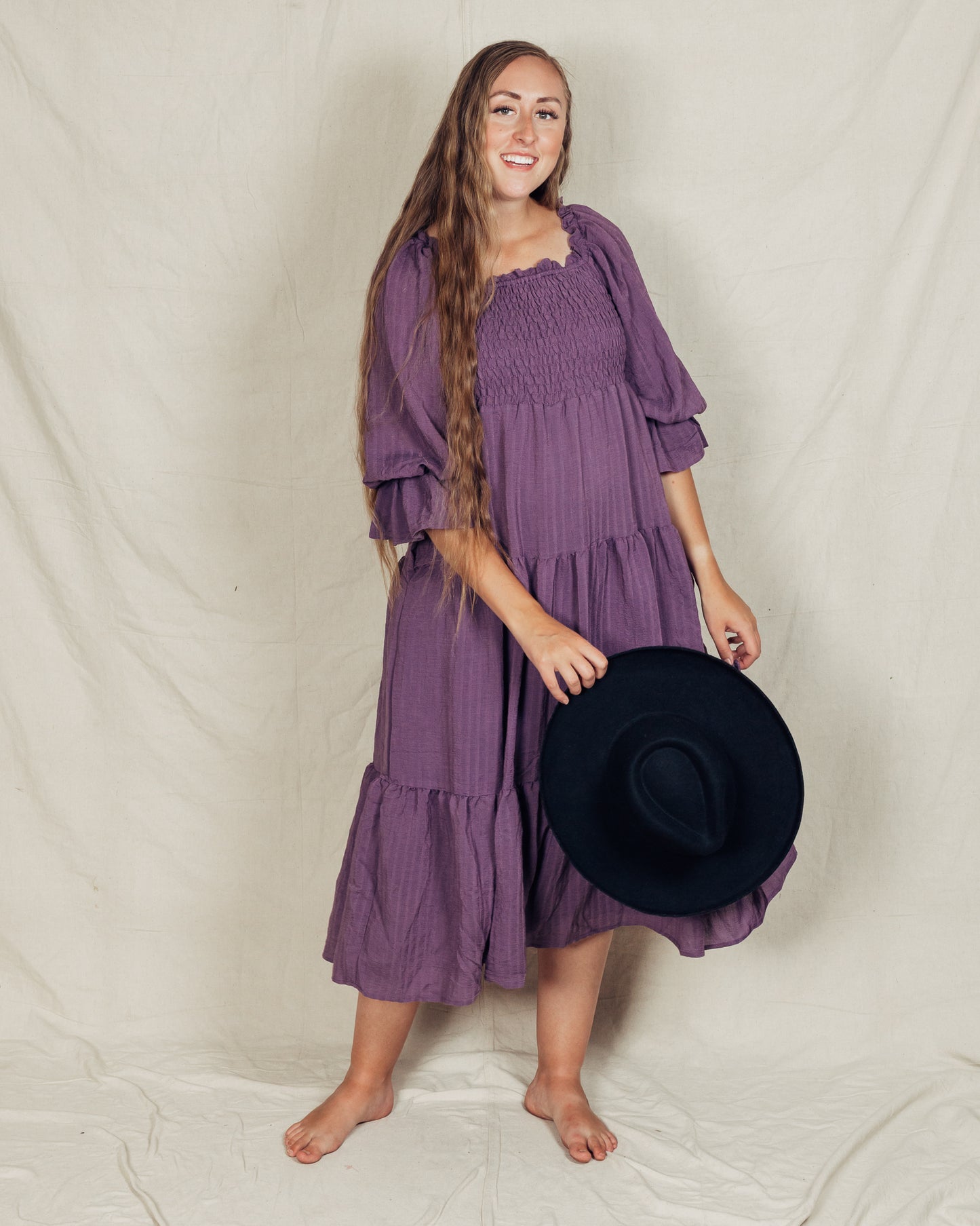 Marinda Dress || Purple