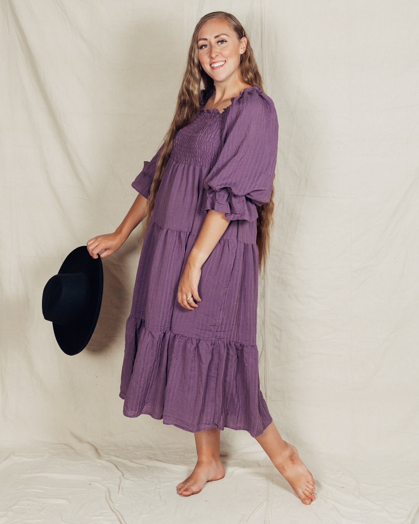 Marinda Dress || Purple