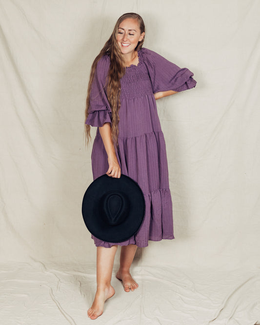 Marinda Dress || Purple