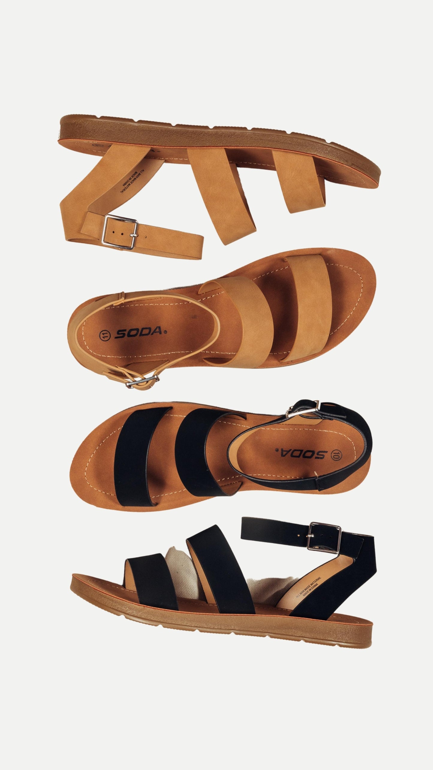 Sandals || Brown