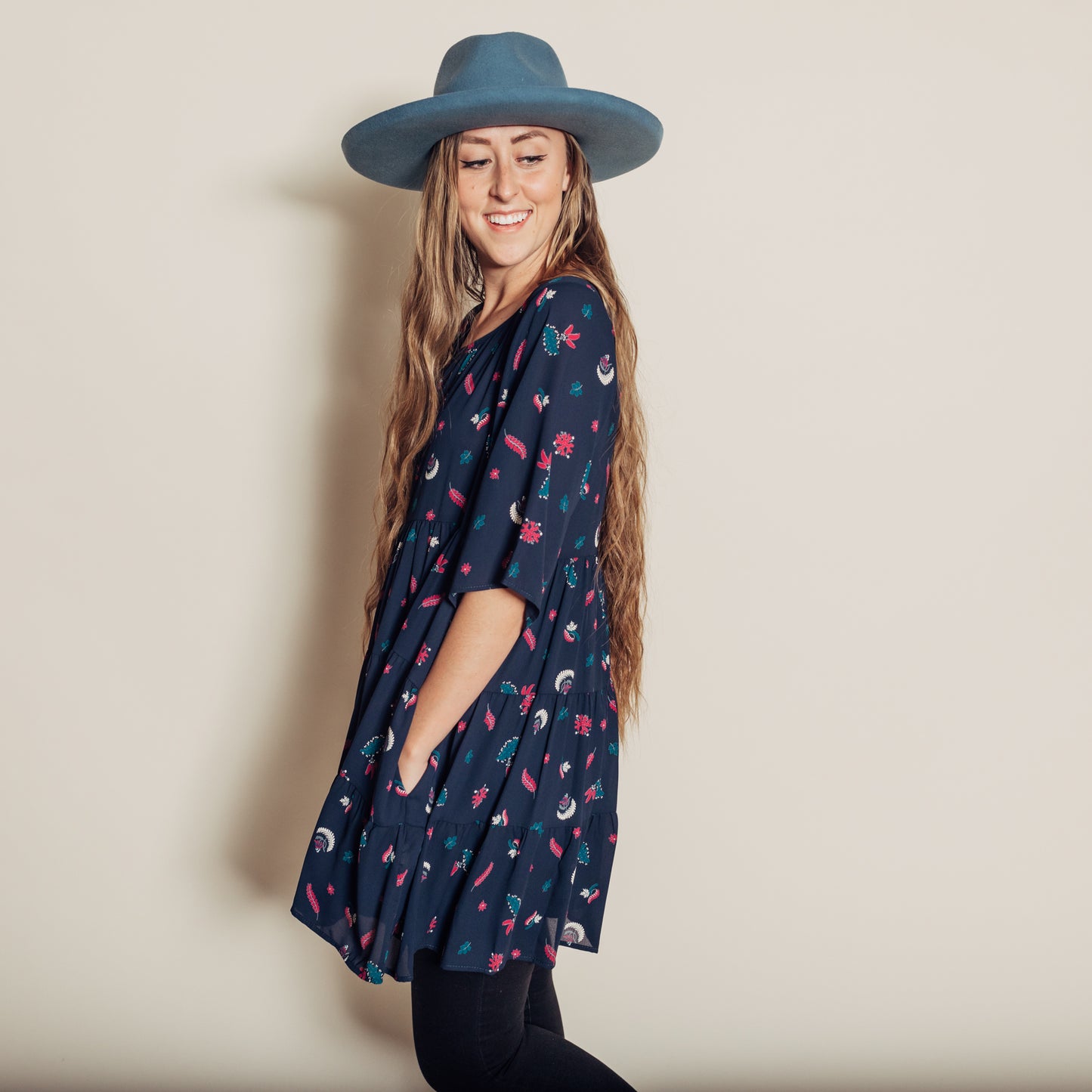 Camilla Dress || Navy