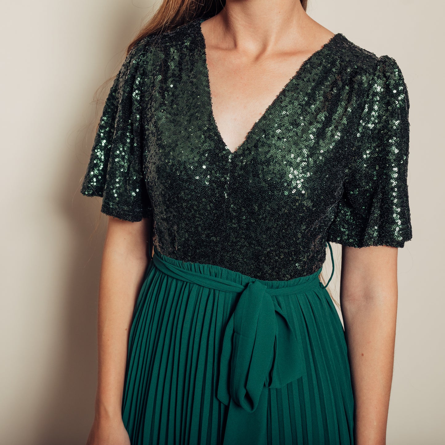 Cailey Dress | Emerald