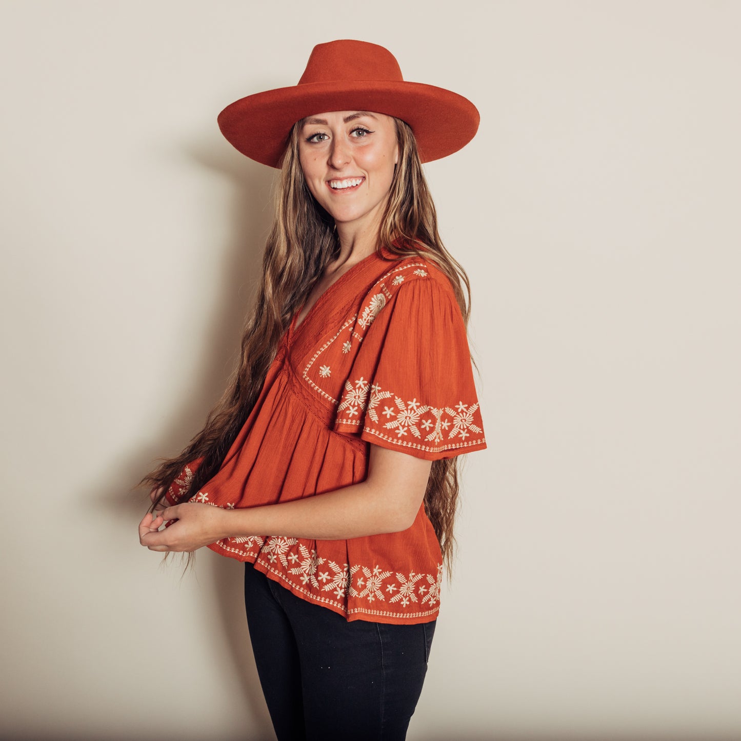Dolly Top || Rust