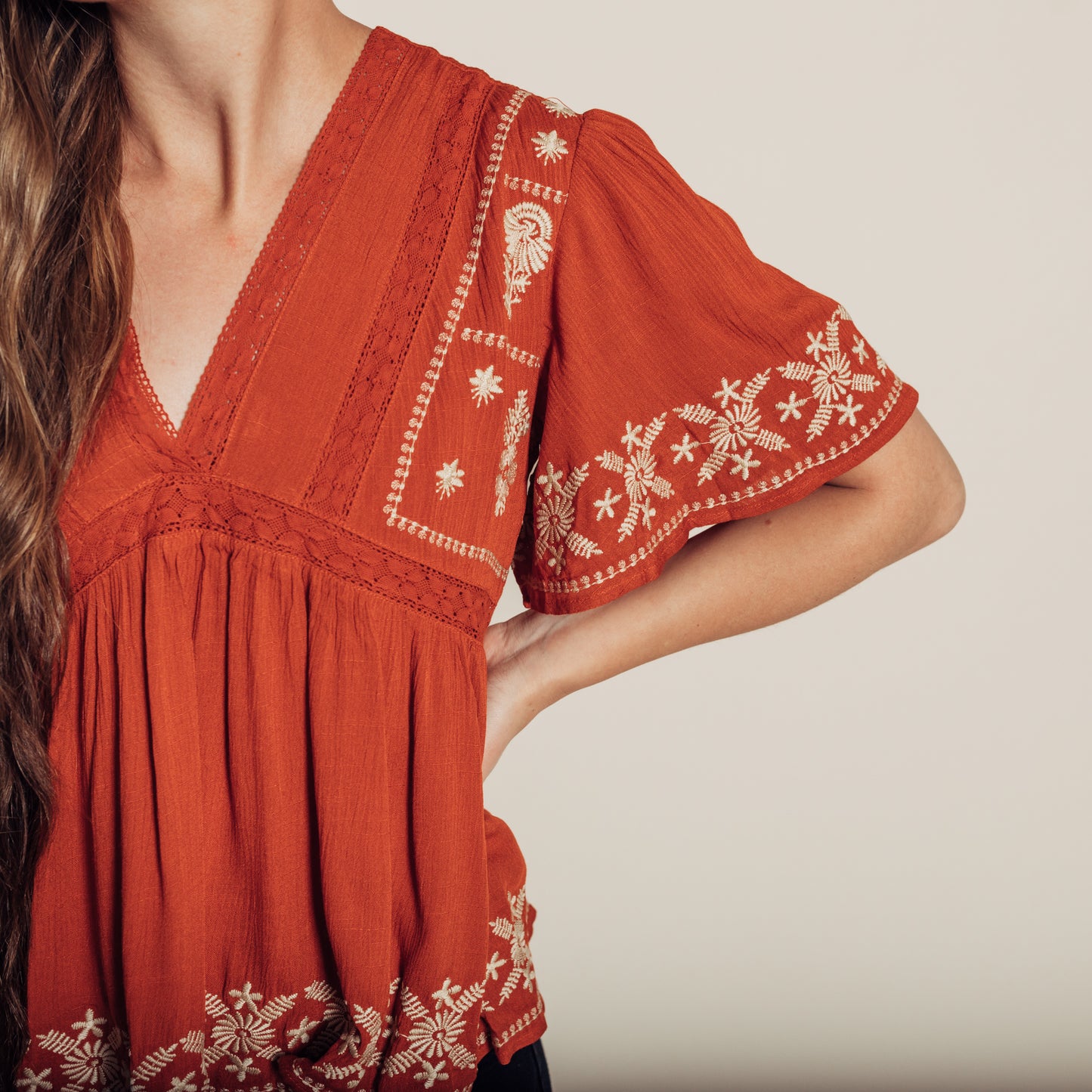 Dolly Top || Rust