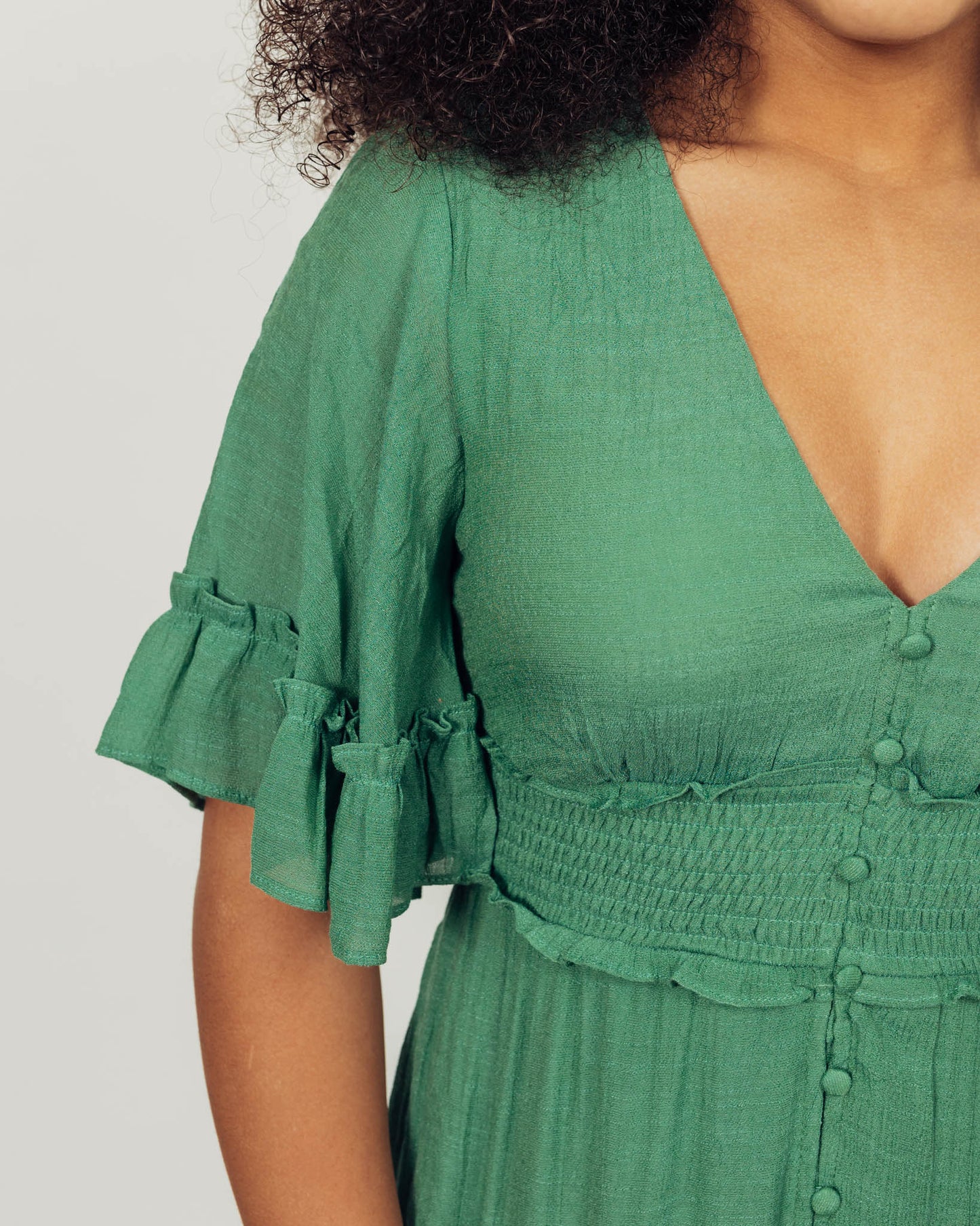 Harlow Dress || Green