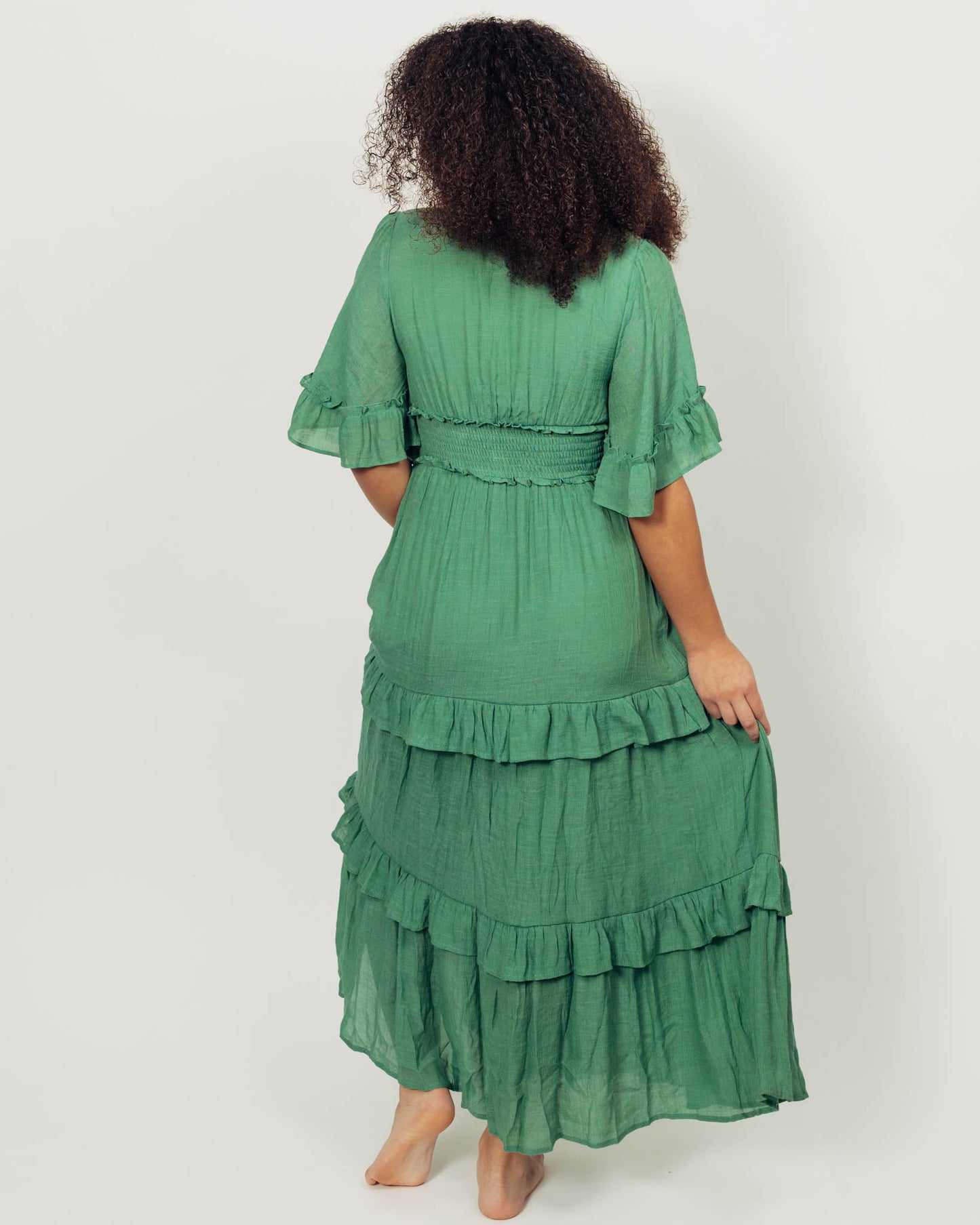 Harlow Dress || Green