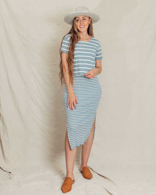 Devin Dress Set || Light Blue