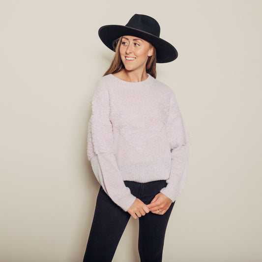 Alana Sweater | Lilac