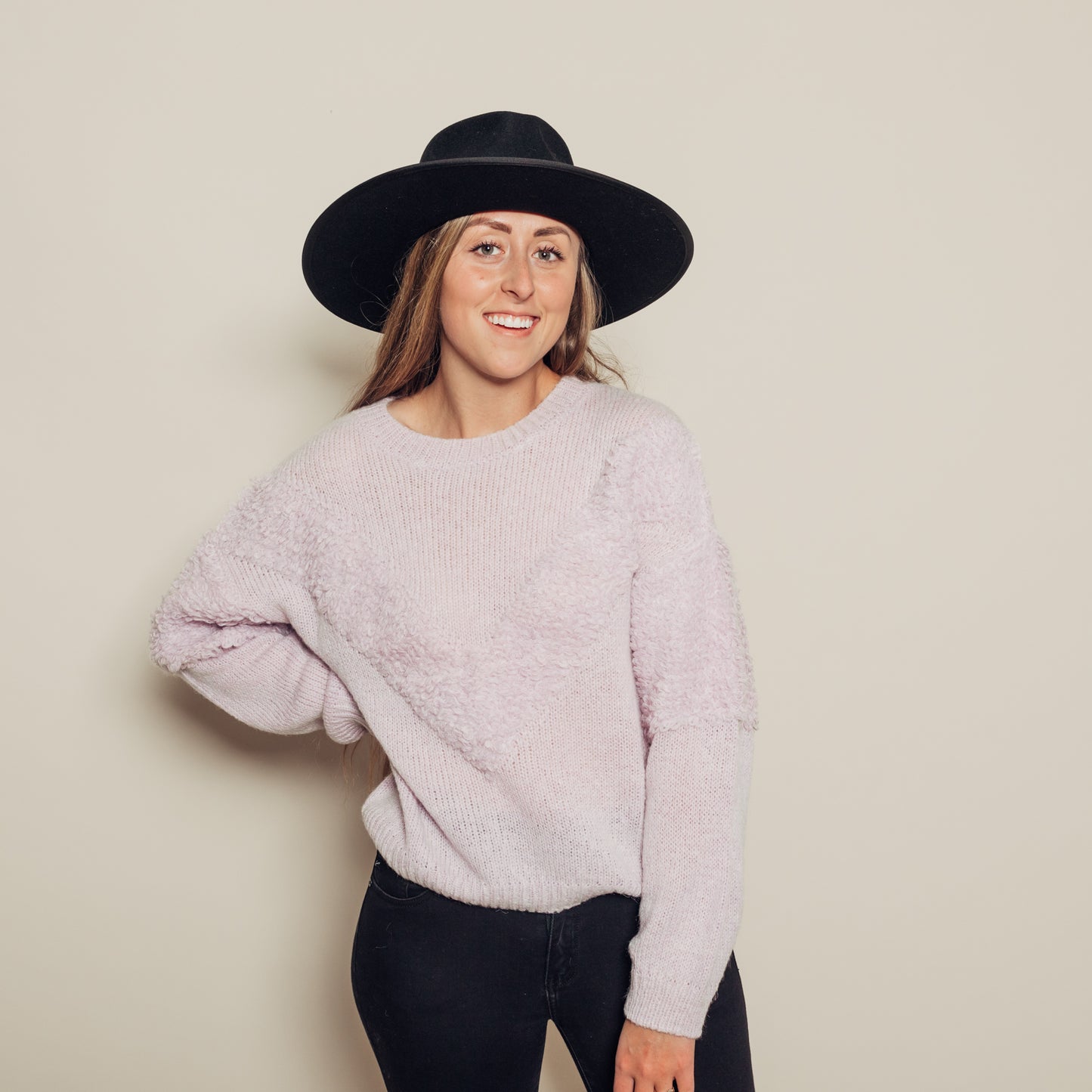 Alana Sweater | Lilac