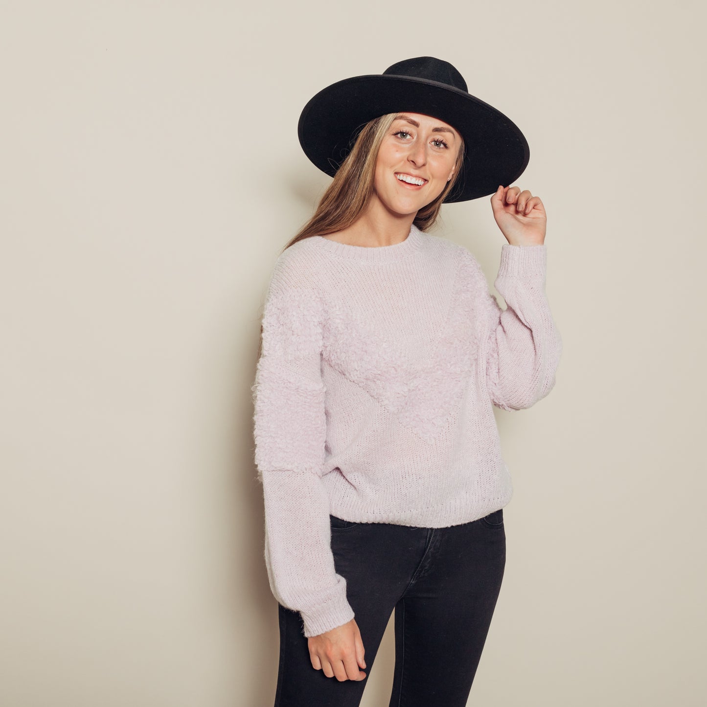 Alana Sweater | Lilac