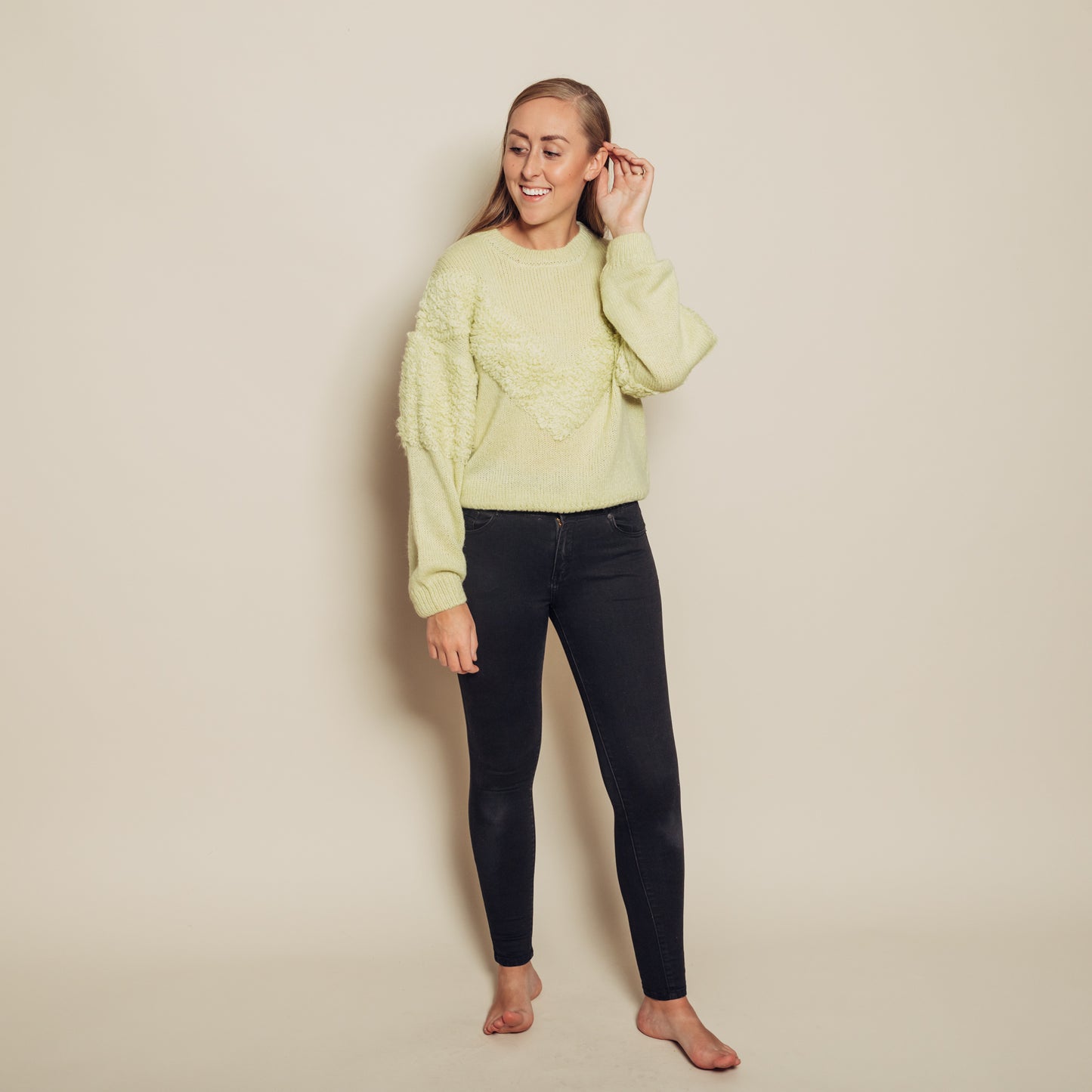 Alana Sweater | Pistachio