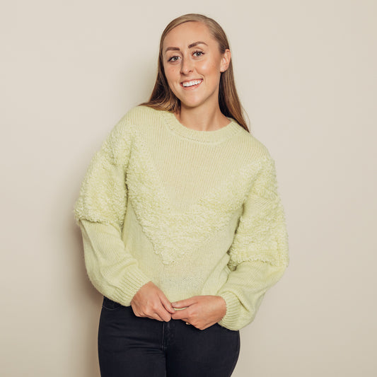 Alana Sweater | Pistachio