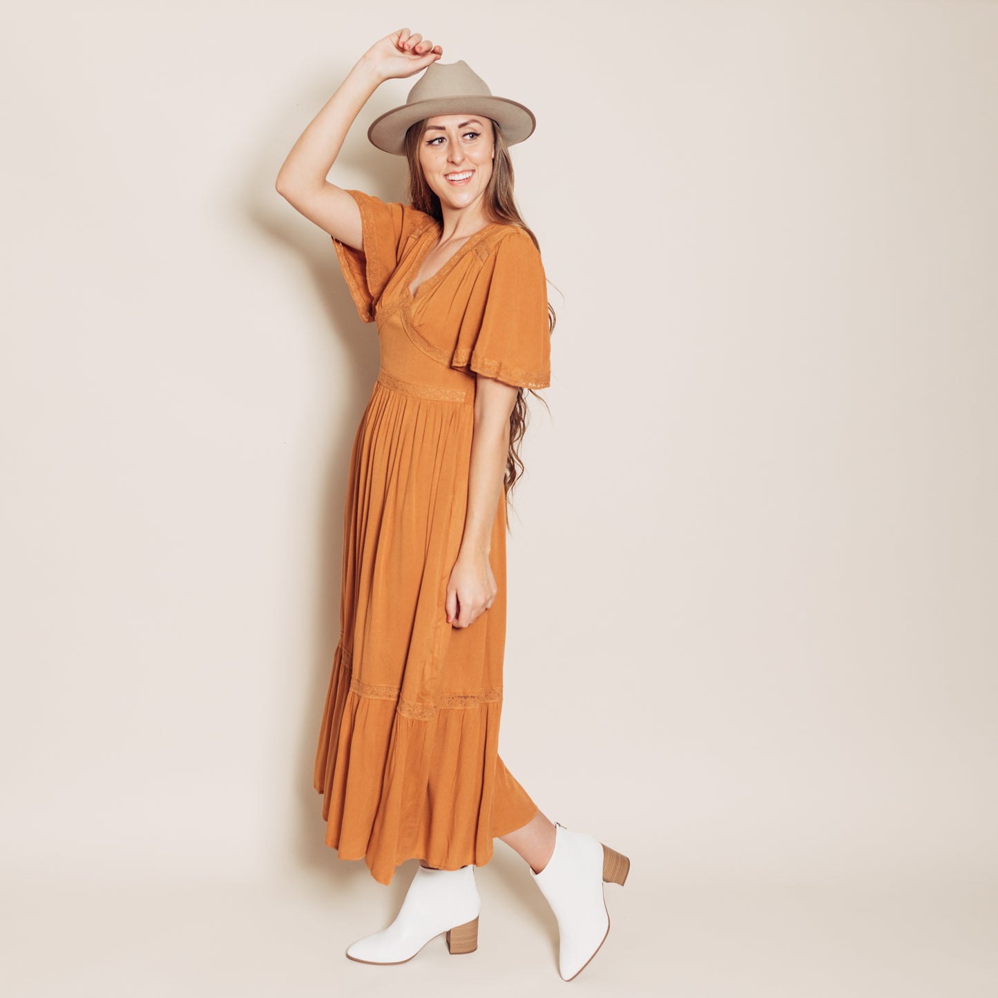 Kendra Dress || Spice