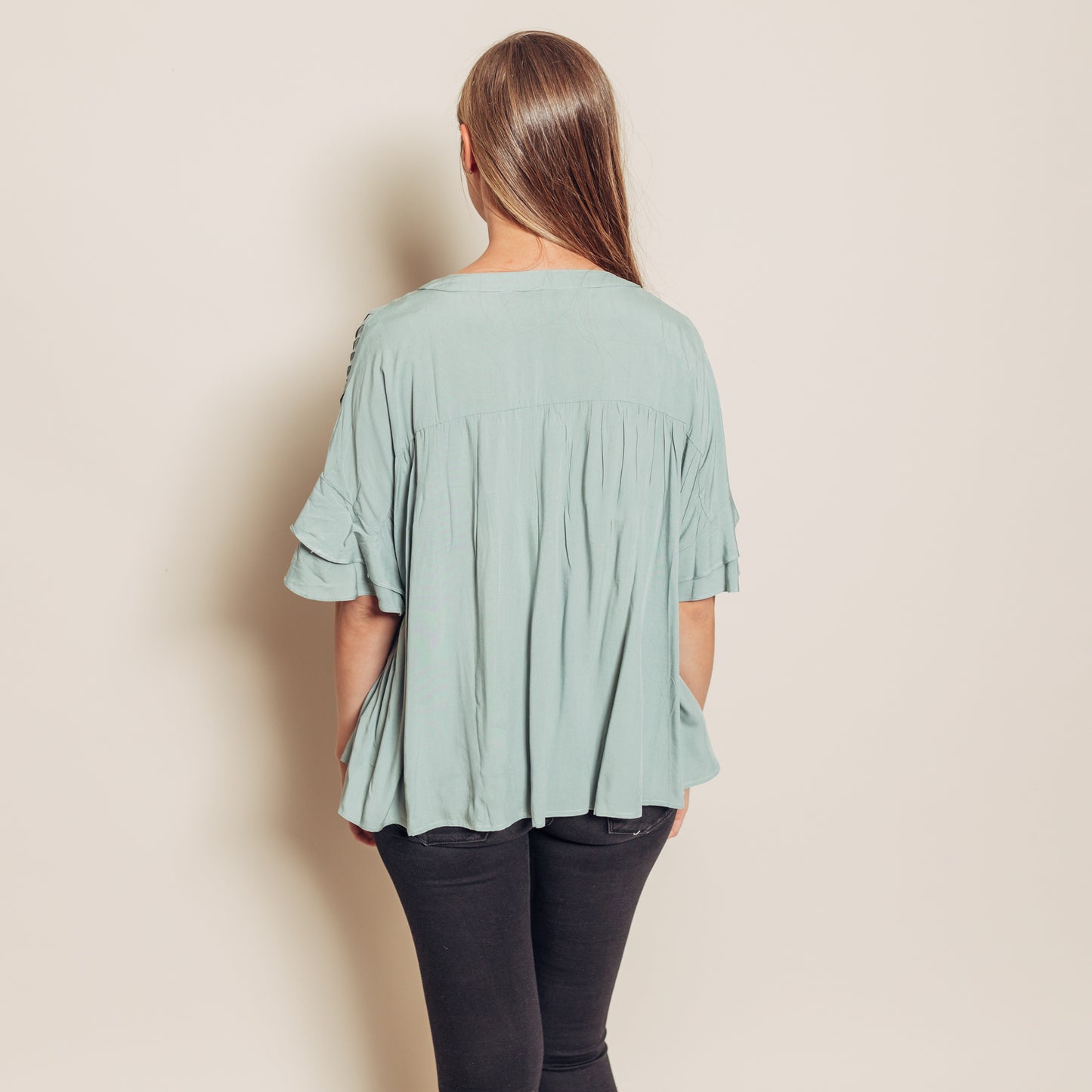Cheyenne Top || Sage