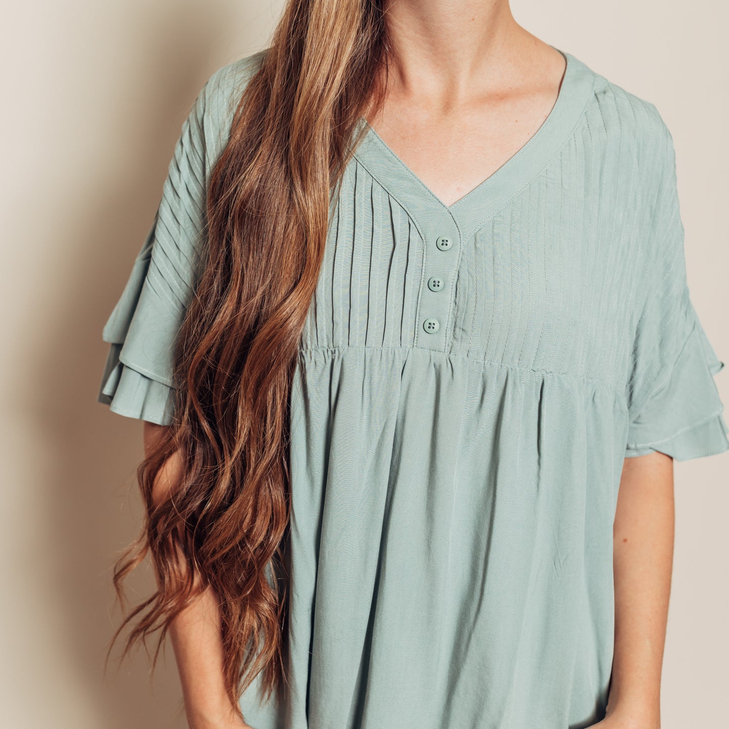 Cheyenne Top || Sage
