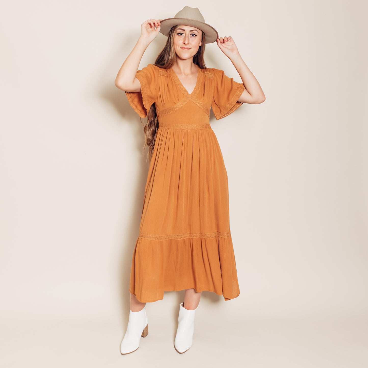 Kendra Dress || Spice