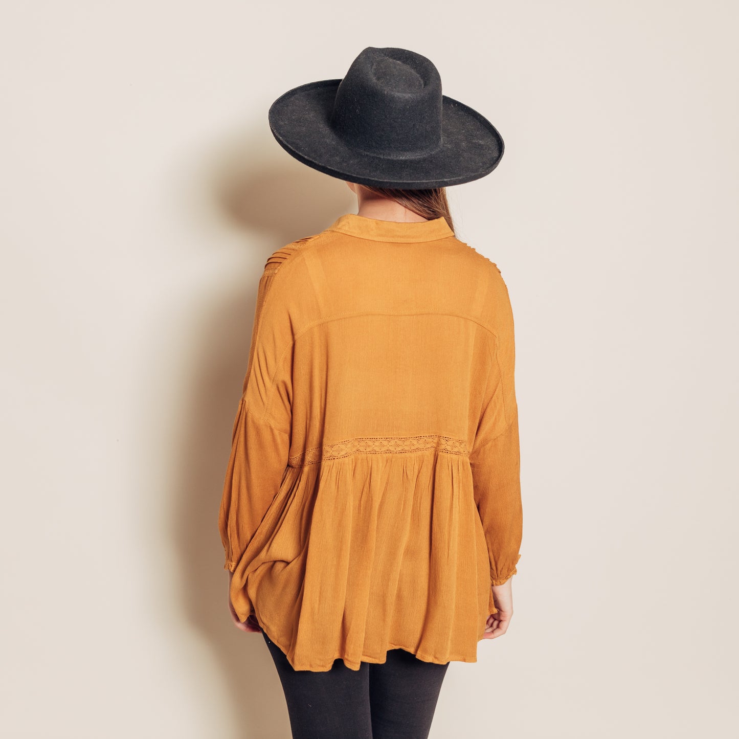 Ashley Top || Saffron