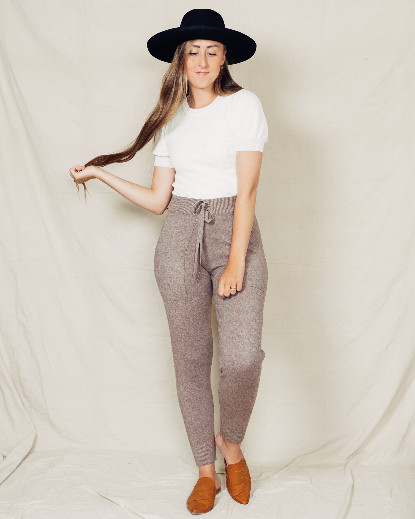 Elena Pants || Taupe