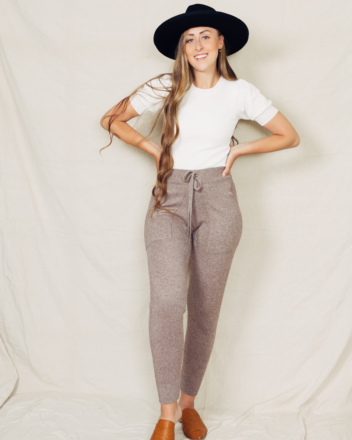 Elena Pants || Taupe