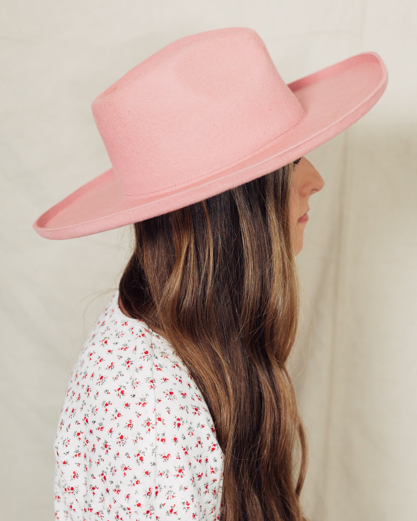 Lenny Hat || Pink