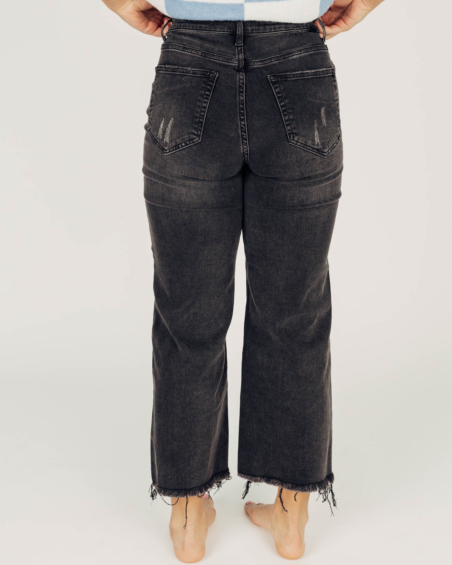Black Wide Leg Jeans