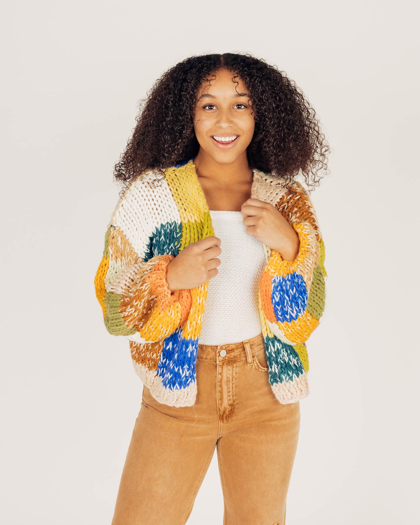 Colorblock Cardigan