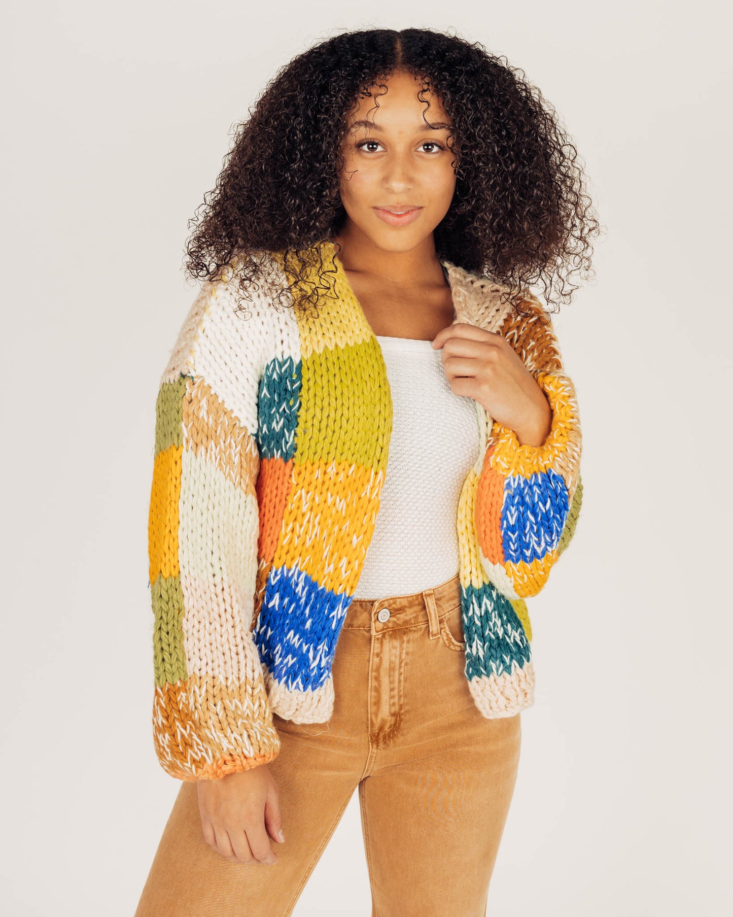Colorblock Cardigan