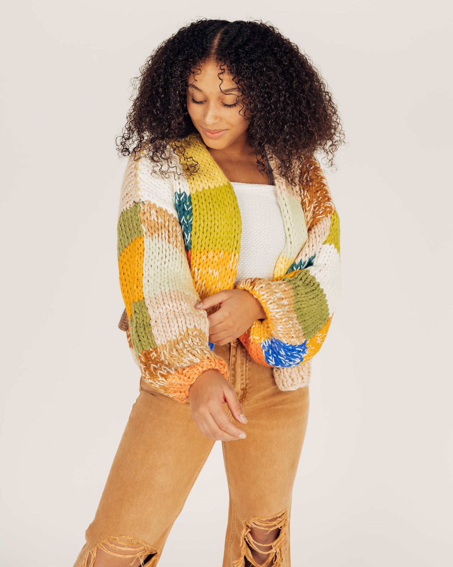 Colorblock Cardigan