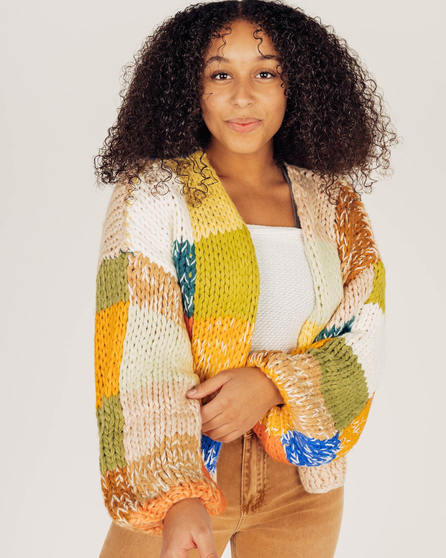 Colorblock Cardigan