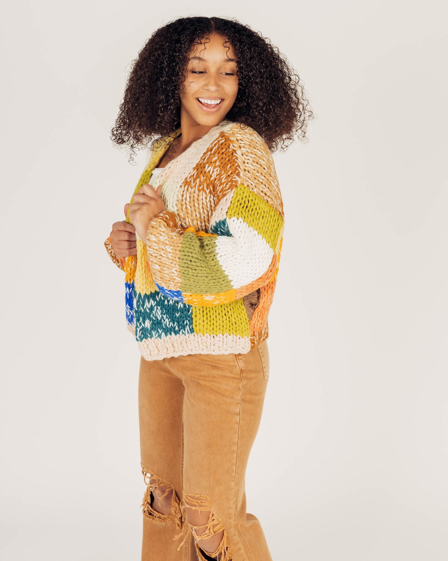 Colorblock Cardigan