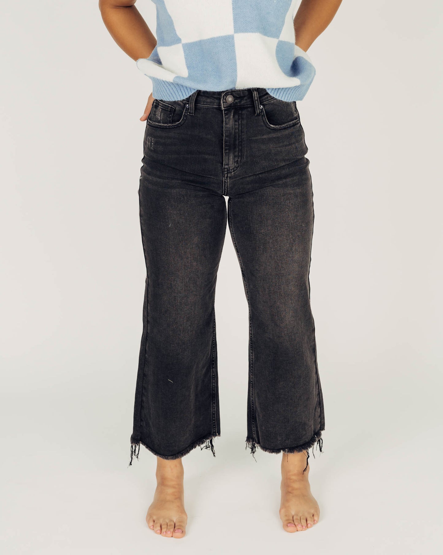 Black Wide Leg Jeans