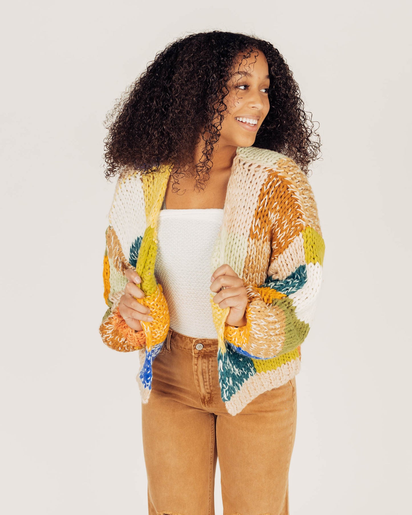 Colorblock Cardigan