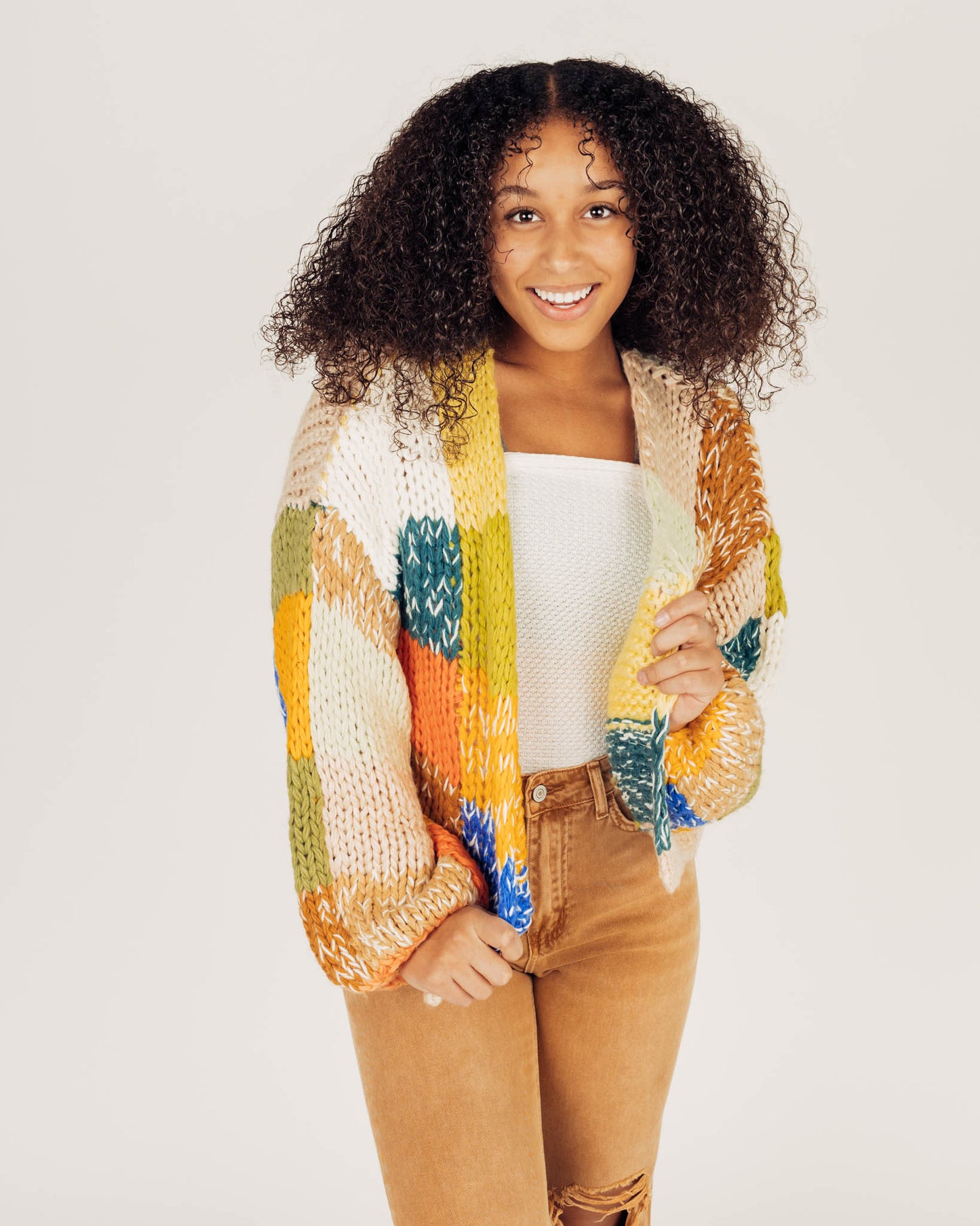 Colorblock Cardigan