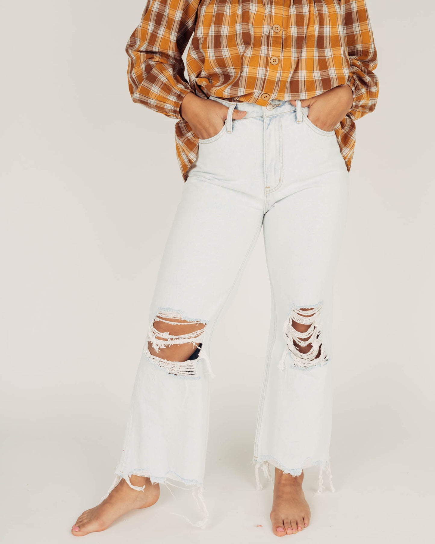 Michelle Jeans || Light Wash