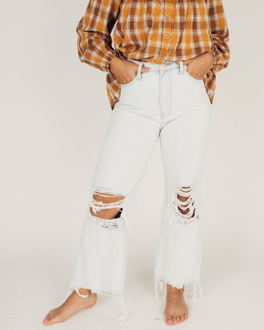 Michelle Jeans || Light Wash