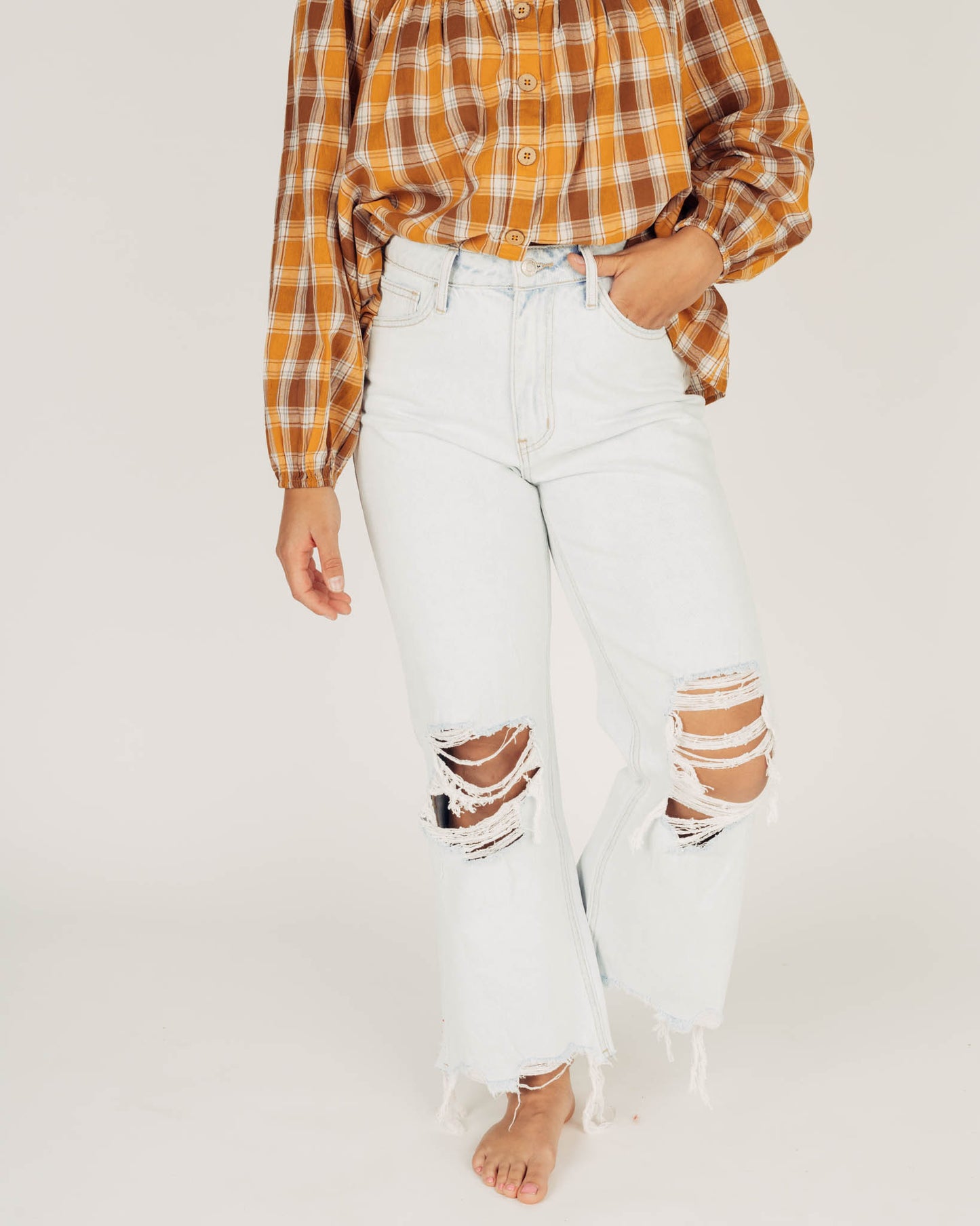 Michelle Jeans || Light Wash