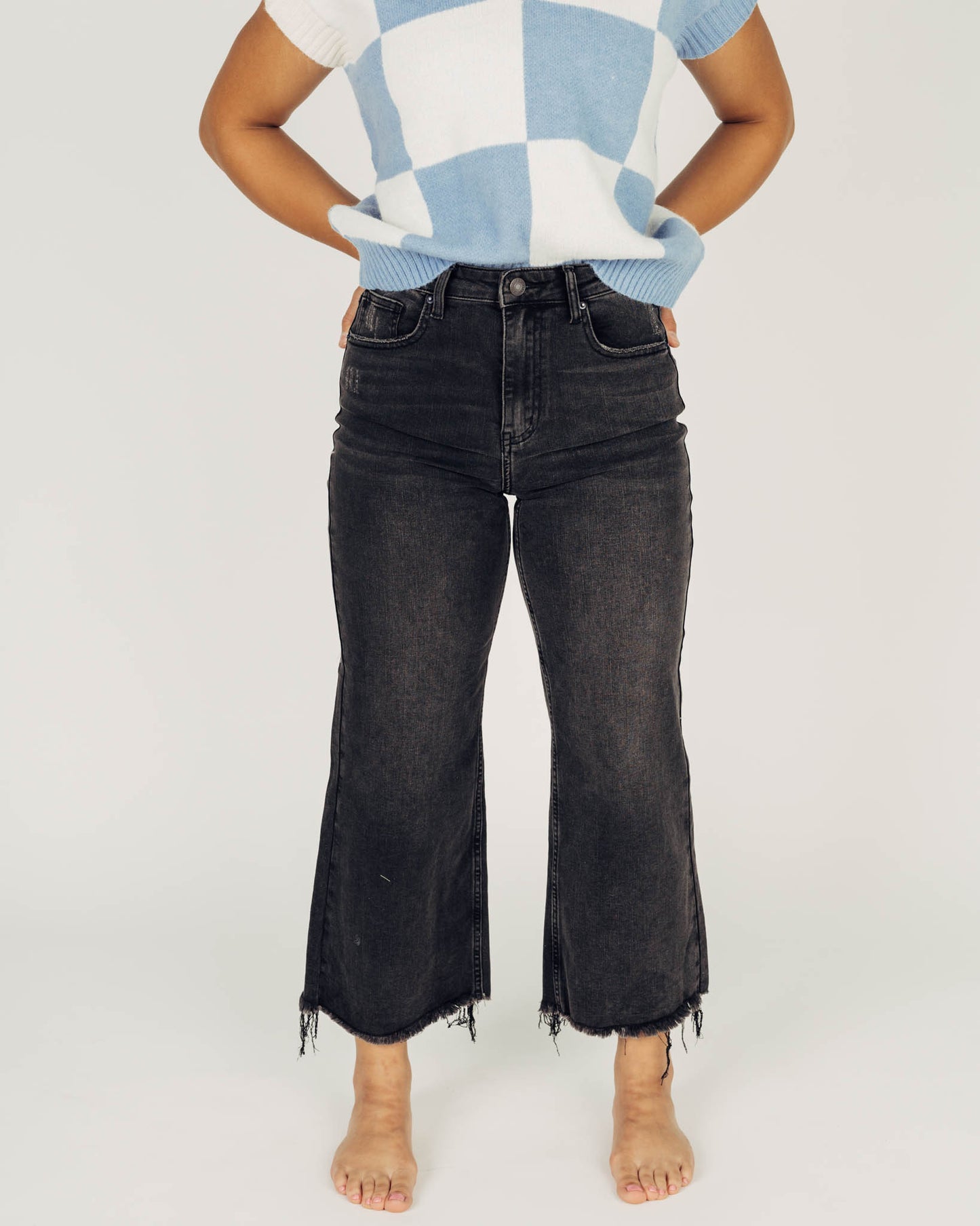 Black Wide Leg Jeans