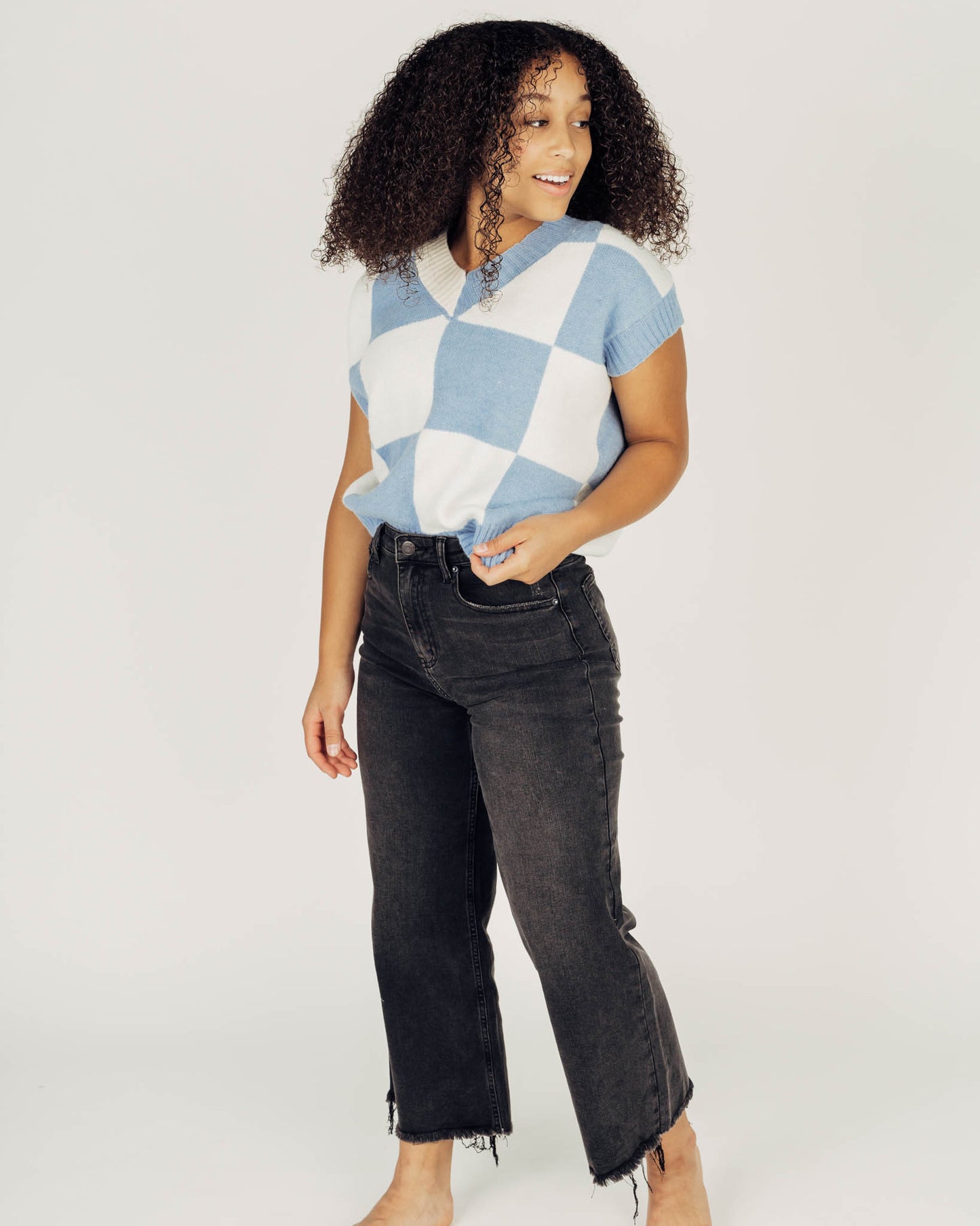 Black Wide Leg Jeans