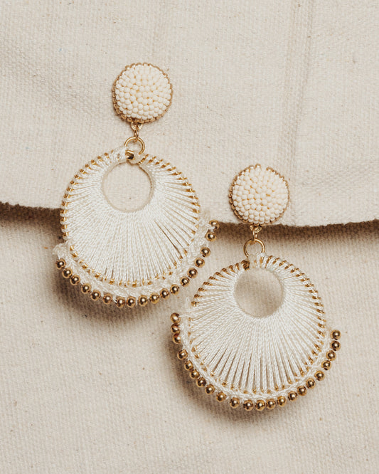 Crocheted Dangle Earrings