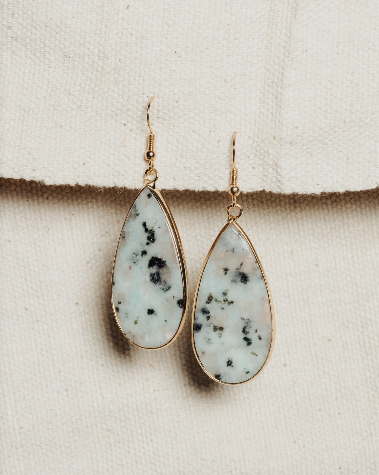 Sage Teardrop Earring