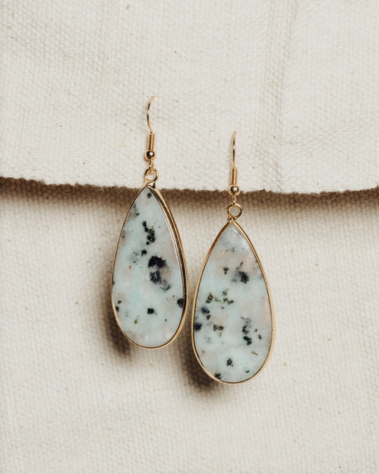Sage Teardrop Earring