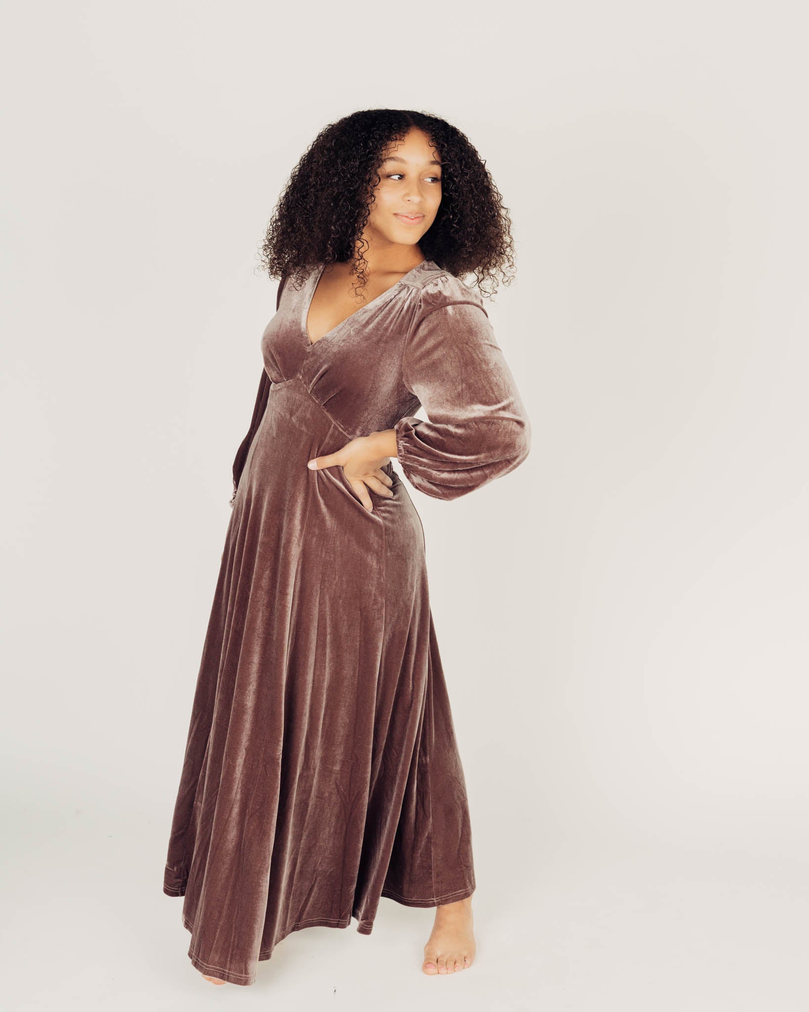 Velvet Maxi Dress Alice Loves Clothes Velvet Maxi Dress Alice Loves Clothes
