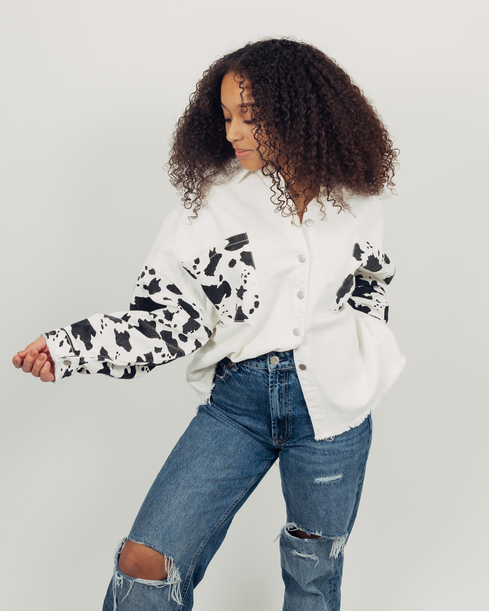 Weekday amaze printed discount sweatshirt