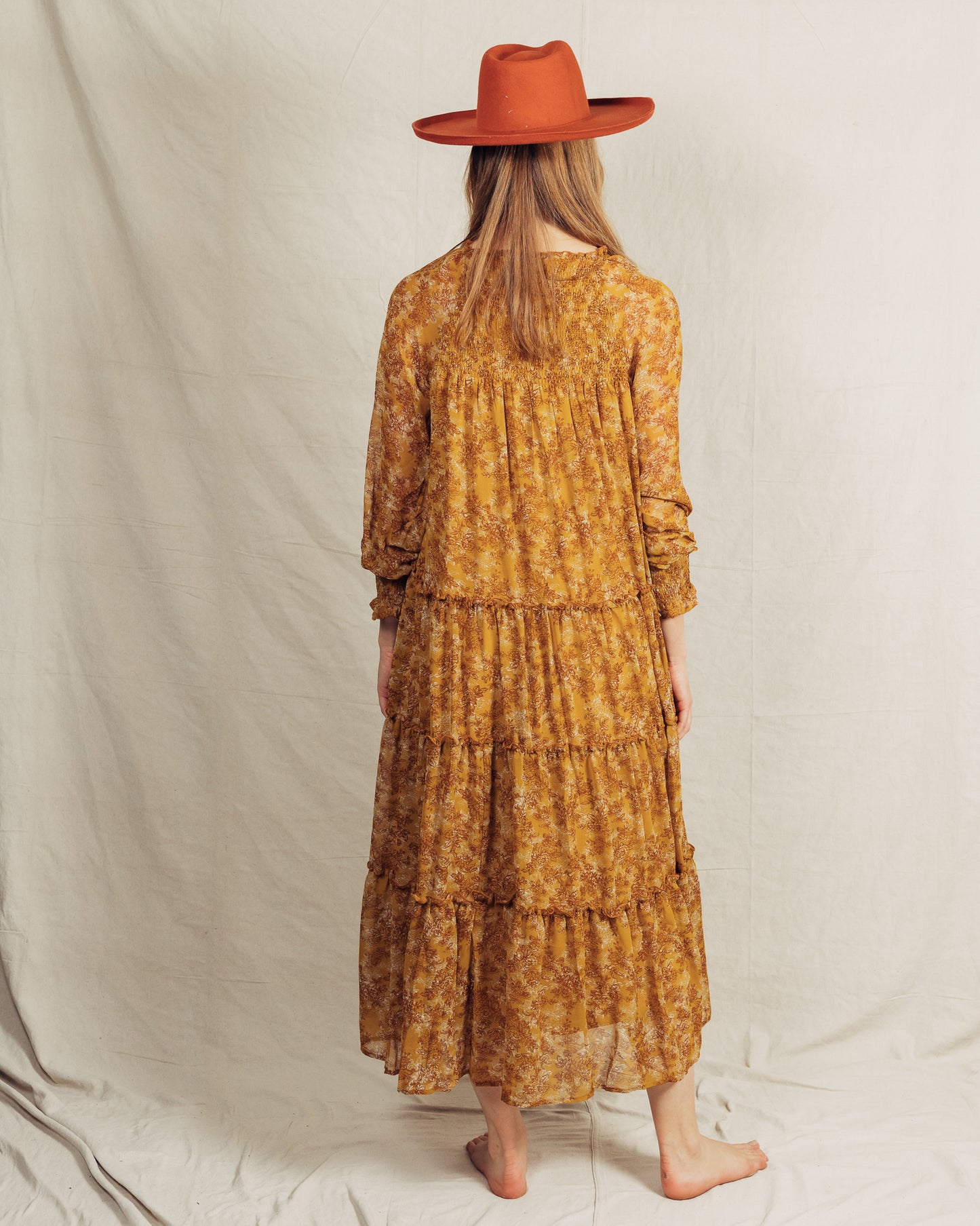 Kodi Dress || Mustard