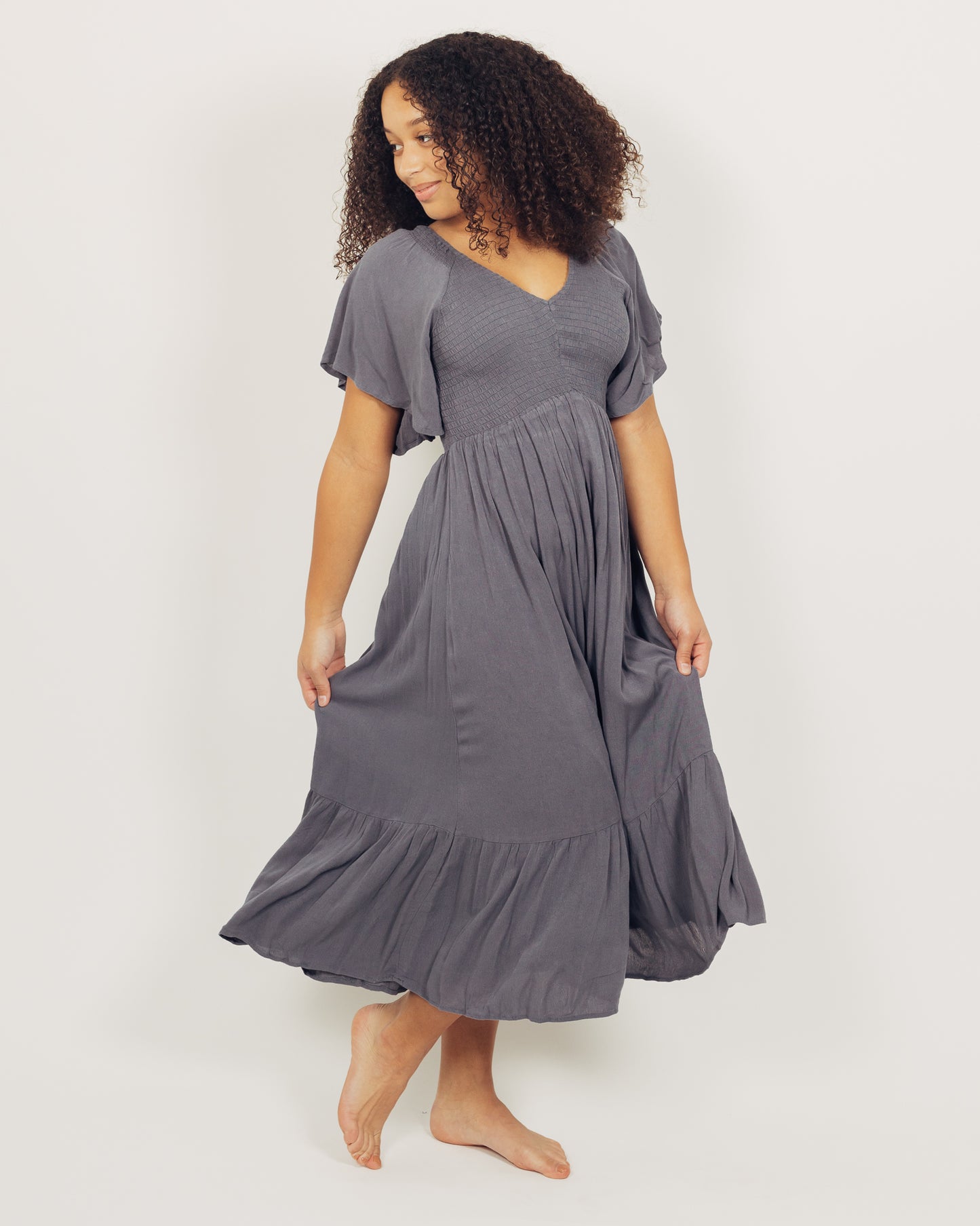 Kimberlie Dress || Slate